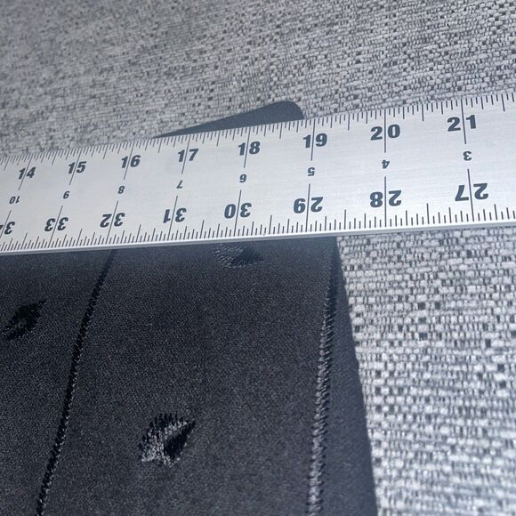 Talbots Womens Skirt 14 Black Wool Maxi Embroidered Lined Gothic Cottagecore - Picture 2 of 12